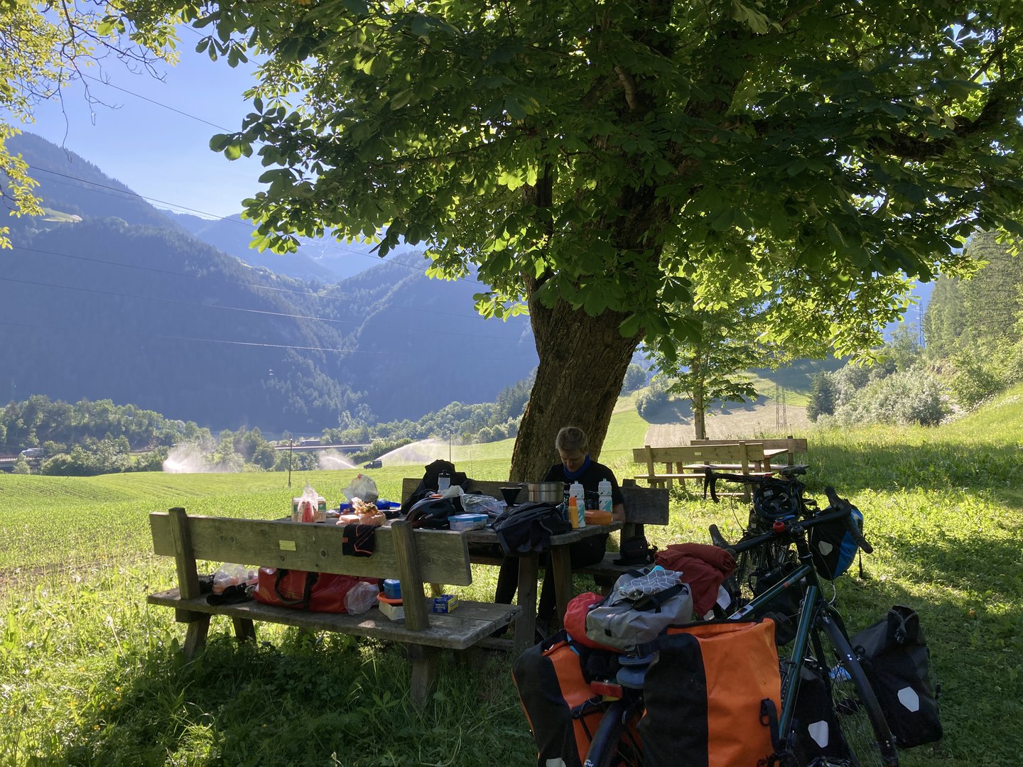 Traumhafter Frühstücksspot