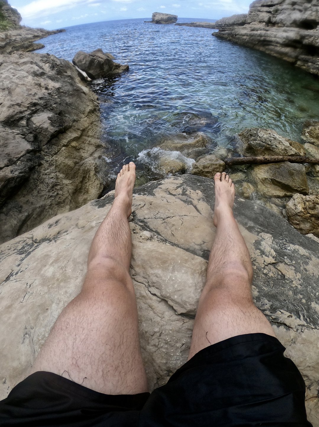 Radlerhose hinterlässt Spuren