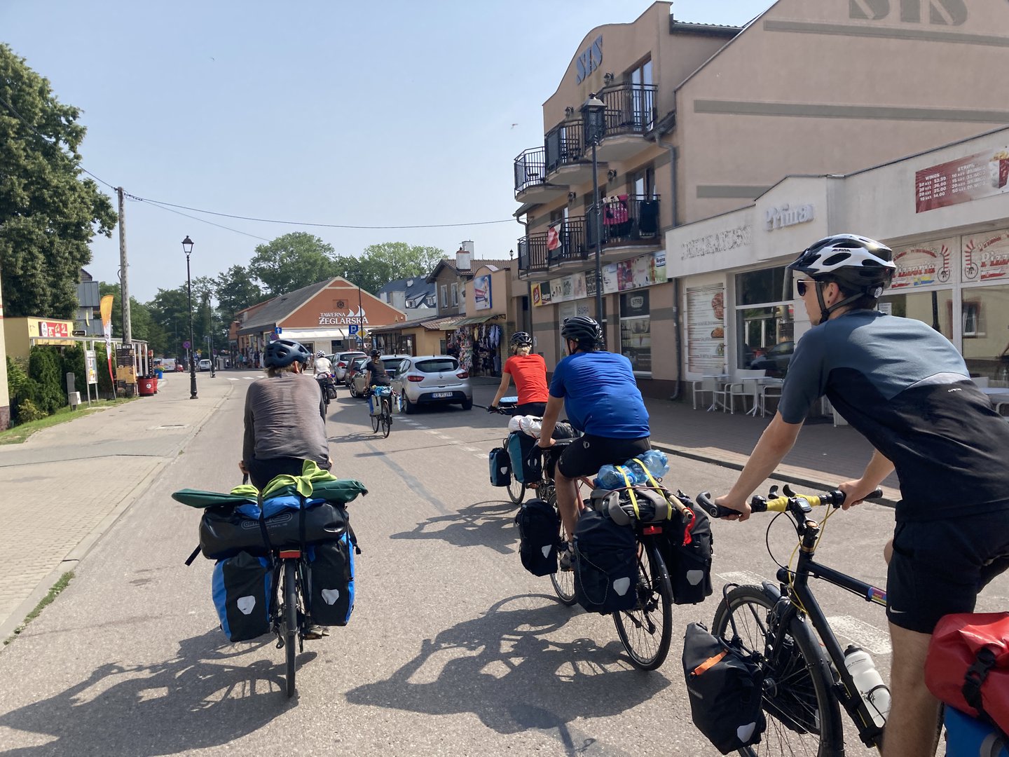 Radeln mit den Schweizern